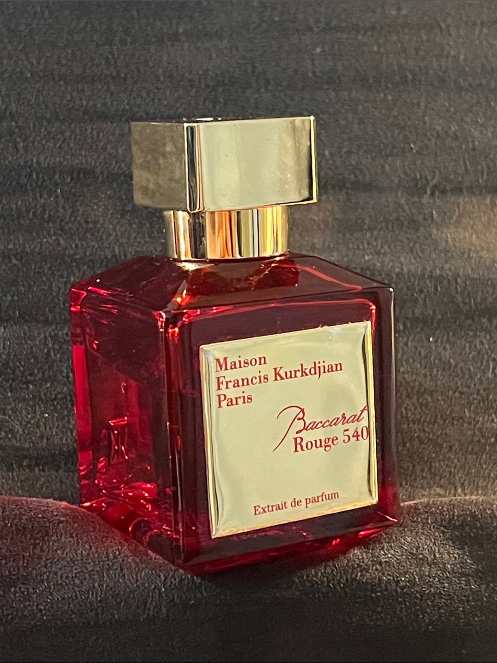 Maison Francis Kurkdjian Baccarat Rouge 540 Extrait - Deep Red & Gold